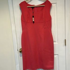 Talbots Pink Wool Dress, NWT
